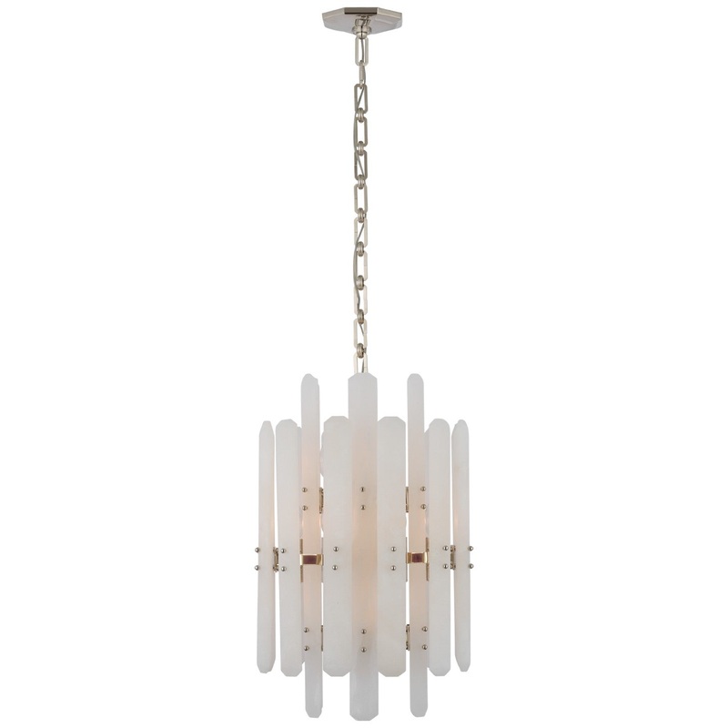 12 Light Chandelier from the Bonnington Collection in Polished Nickel Finish by Visual Comfort Signature