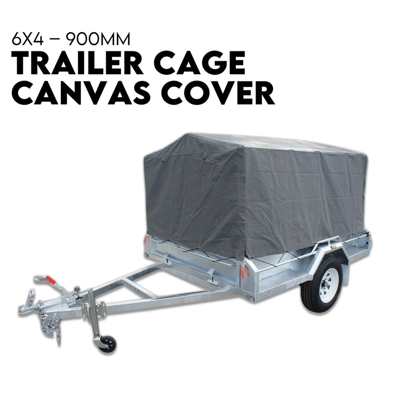 900mm Trailer Cage Canvas Tarp Cover for 6×4 High Quality Cage Universal 3 foot