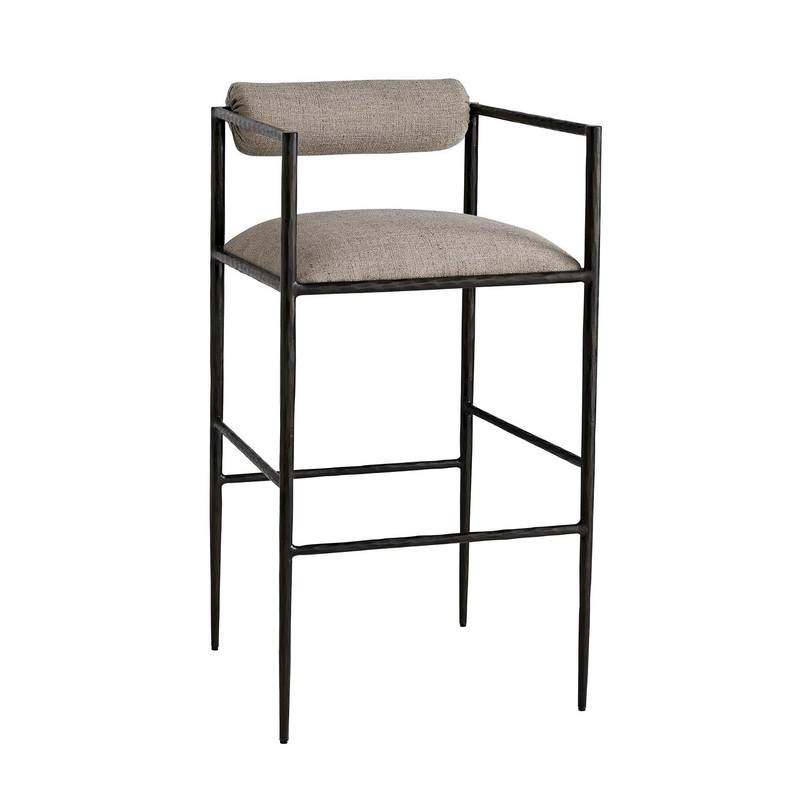 Arteriors 4709 Barbana Bar Stool Natural