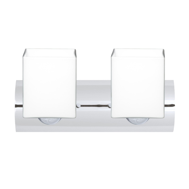 Besa 2WZ-449807-LED-CR Rise Two Light Wall Sconce Chrome (Discontinued)