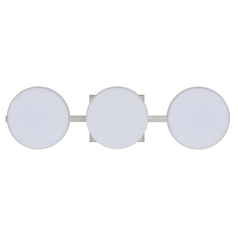 Besa 3WS-773807-SN Ciro Three Light Wall Sconce Satin Nickel