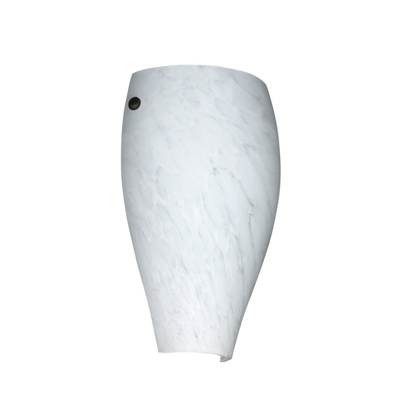 Besa 704319-LED-BK Chelsea One Light Wall Sconce Black