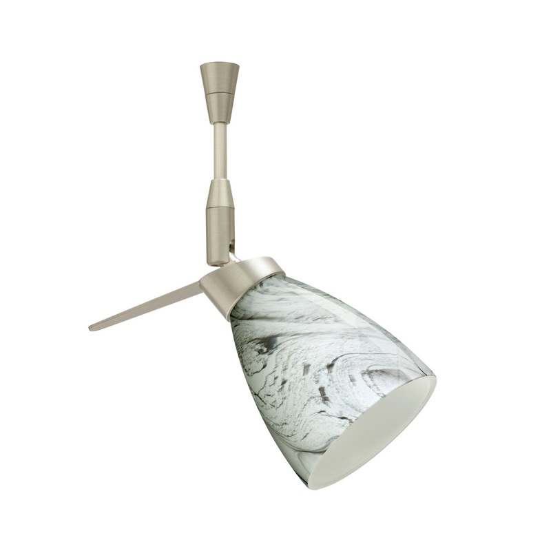 Besa SP-5044MG-SN Andi One Light Spotlight Satin Nickel (Discontinued)