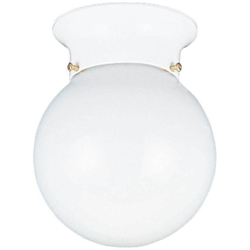 Tomkin One Light Ceiling Flush Mount White LED Bulb(s) Included