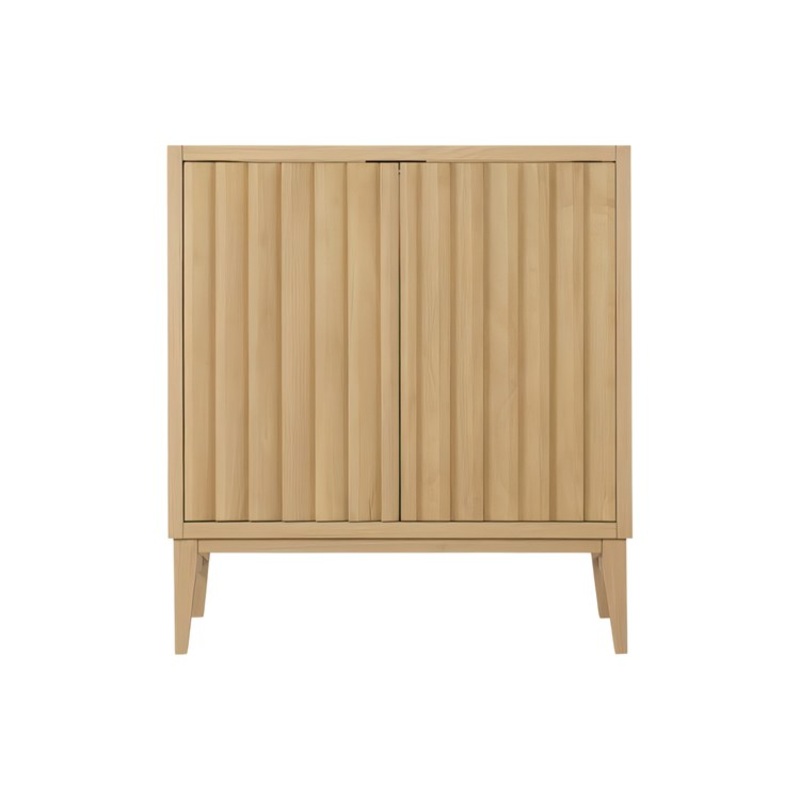 Vanity Sinca 30 Inch Less Top White Oak 2 Doors