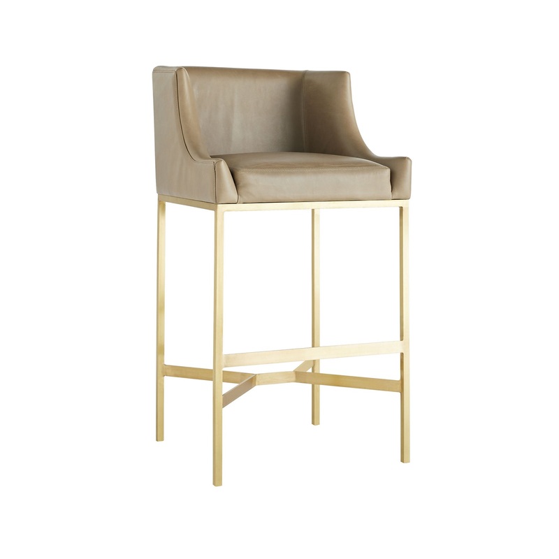 Arteriors 4837 Dalia Bar Stool Morel