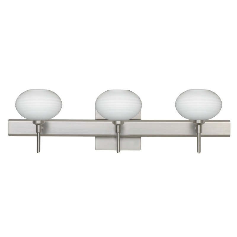 Besa 3SW-561207-SN-SQ Lasso Three Light Wall Sconce Satin Nickel