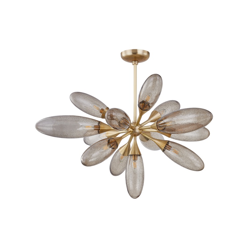 Cordoba 13-Light Chandelier Vintage Brass