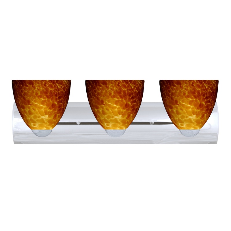 Besa 3WZ-757218-CR Sasha Three Light Wall Sconce Chrome (Discontinued)