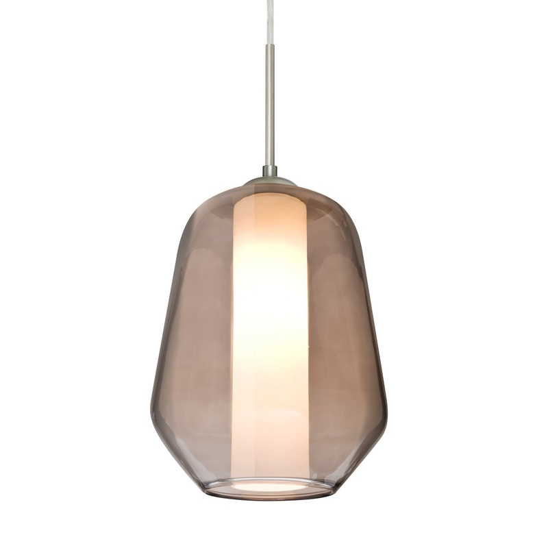 Besa J-LINKSM-SN Link One Light Pendant Satin Nickel