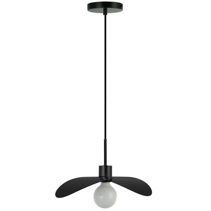 Christobel 1-Light Pendant Matte Black