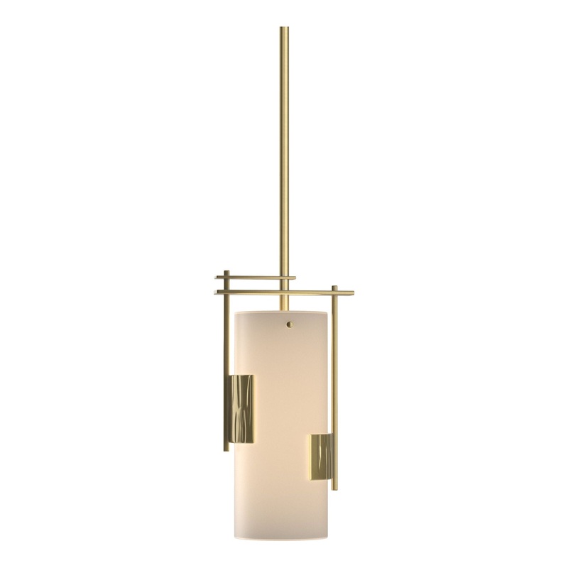 Fullered Impressions Mini Pendant Modern Brass