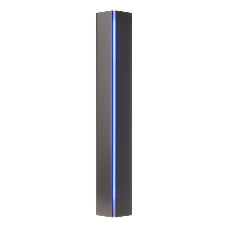 Gallery Small Sconce Oil Rubbed Bronze Blue Glass (EE)