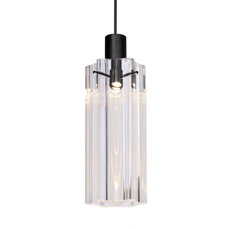 Besa 1XT-ICE7CL-LED-BK Besa Ice 7 Pendant LED Pendant Black