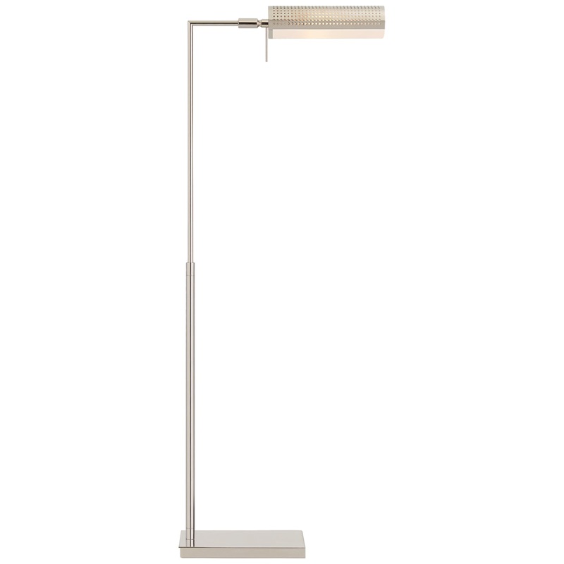 LED Floor Lamp from the Precision Collection in Polished Nickel Finish by Visual Comfort Signature
