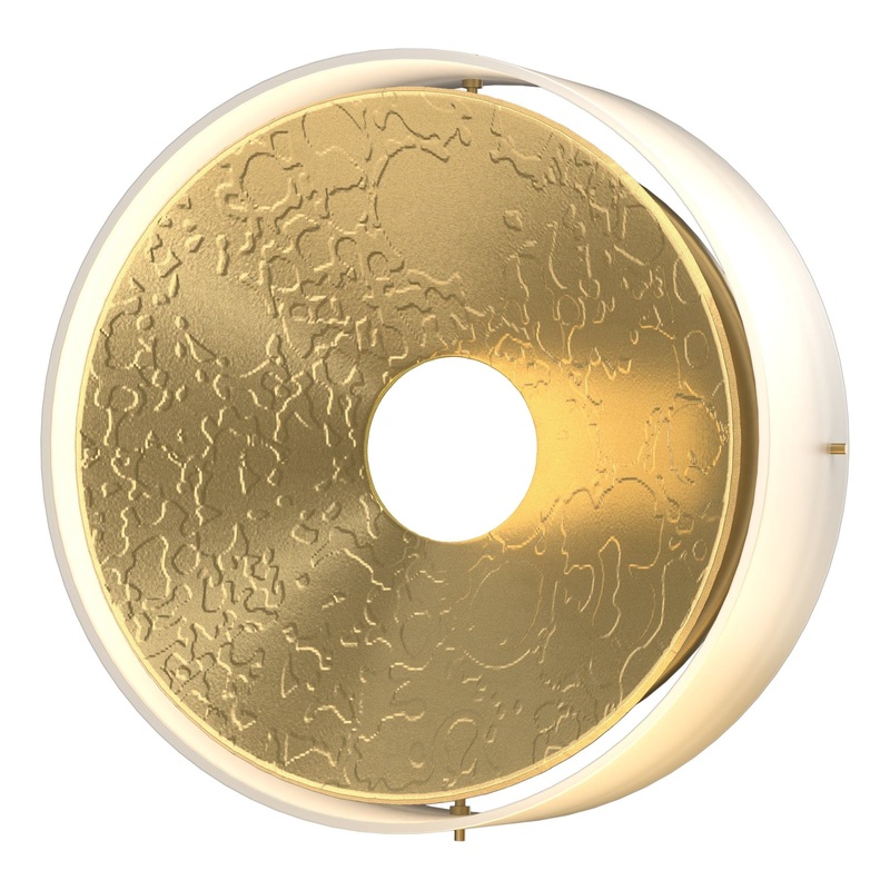 Oculus Sconce Modern Brass