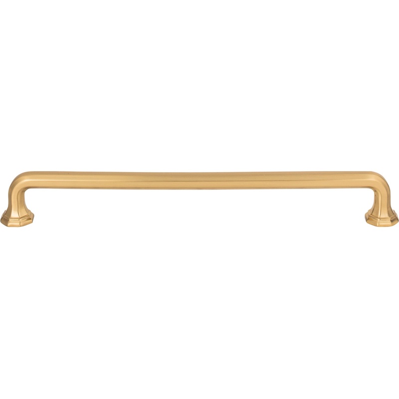 Atlas Homewares Elizabeth Pull 8 13/16 Inch (c-c) Warm Brass