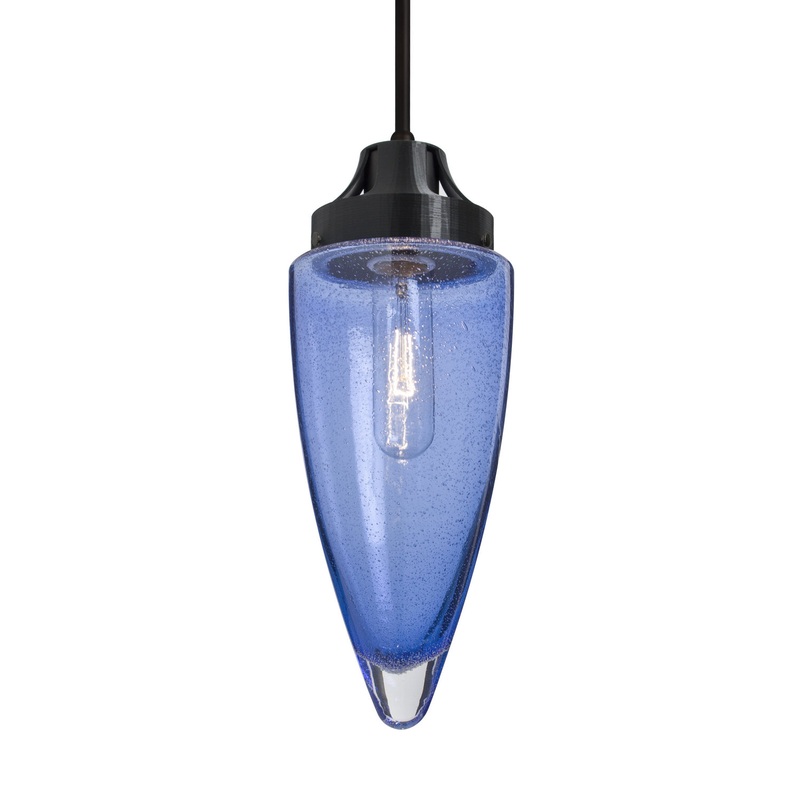 Besa 1JT-SULUBL-BK Sulu One Light Pendant Black