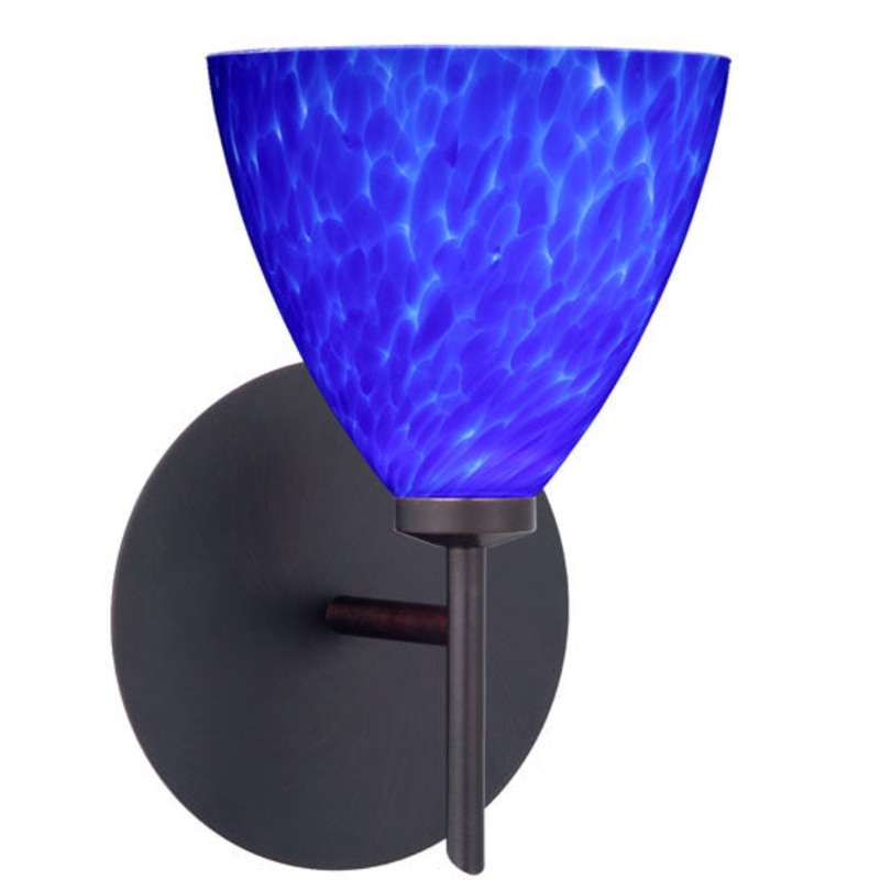 Besa 1SW-177986-BR Mia One Light Wall Sconce Bronze