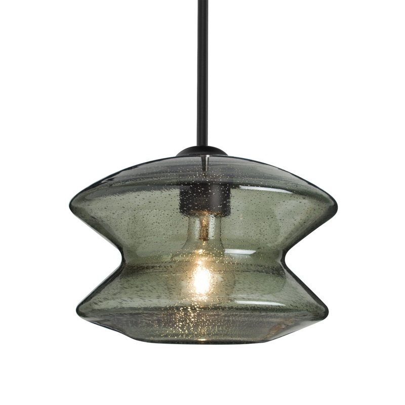 Besa 1TT-ZENMS-BK Besa Zen Stem Pendant One Light Pendant Black