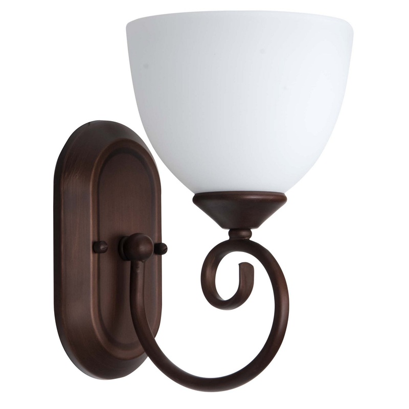 Craftmade 25301-OLB-WG Raleigh One Light Wall Sconce Oiled Bronze (Discontinued)