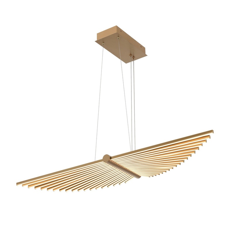 LED Chandelier from the Seraph Collection in Gold Finish by Eurofase