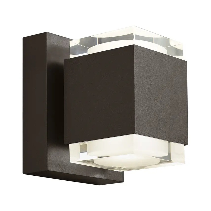 Voto 6 Outdoor Wall Up & Downlight Bronze None