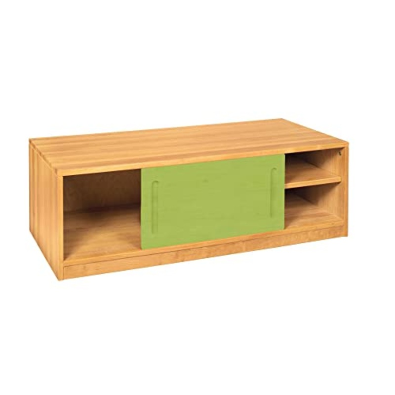 Bio-Kinder Lina Cassetone 120 cm con Porta Scorrevole, ontano
