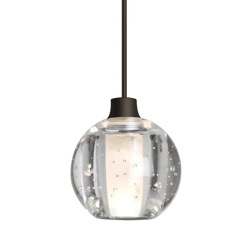 Besa 1XT-BOCA5BB-LED-BR Boca 5 One Light Pendant Bronze