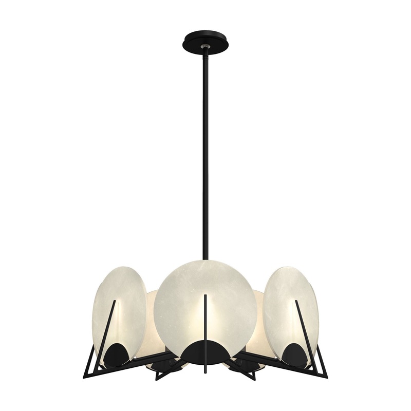 Callisto 7-Light Pendant Black