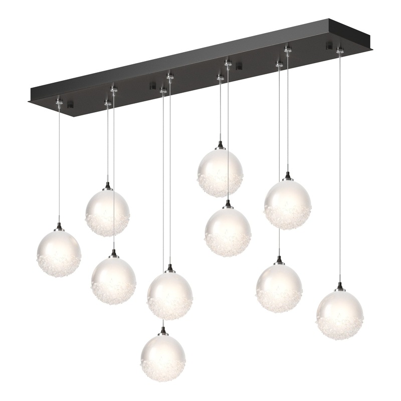 Fritz Globe 10-Light Pendant Oil Rubbed Bronze