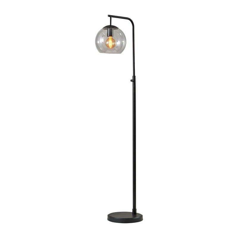 Globe Floor Lamp Black