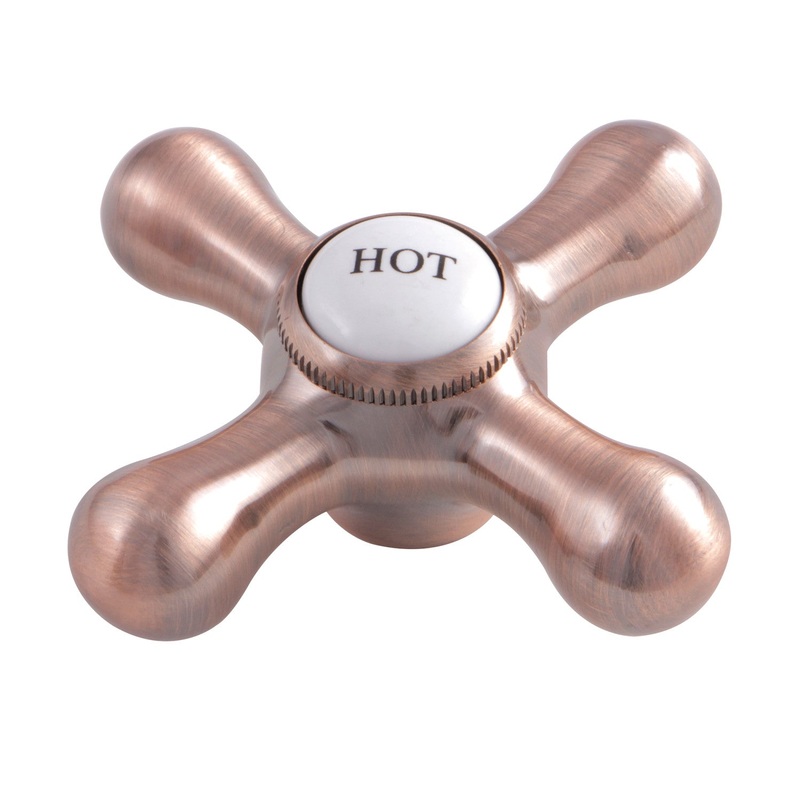 KSH116AXACH Hot Metal Cross Handle, Antique Copper