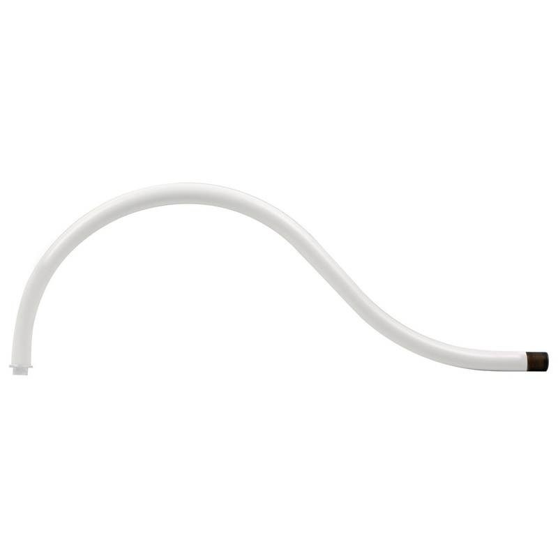 LED Gooseneck in White Finish by Nuvo Lighting