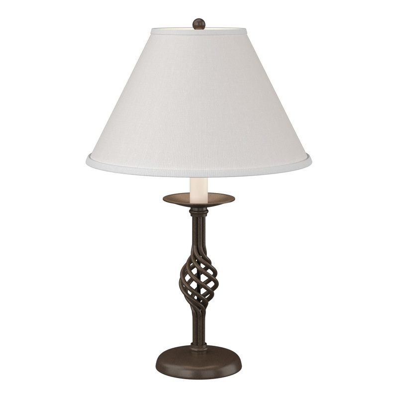 Twist Basket Table Lamp Bronze