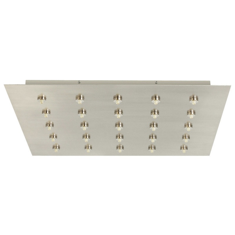 25 Light Canopy in Satin Nickel Finish by Stone Lighting