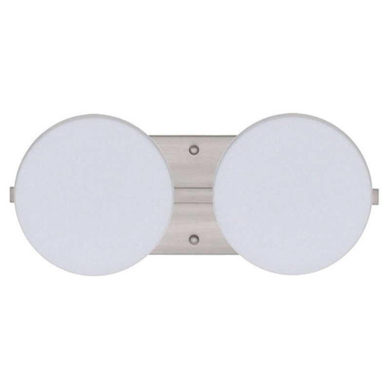 Besa 2WS-773807-SN Ciro Two Light Wall Sconce Satin Nickel