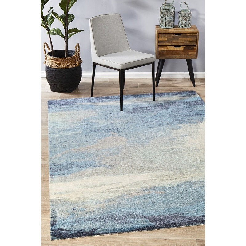 City 563 Blue by Rug Culture – 160X110CM – RECTANGLE