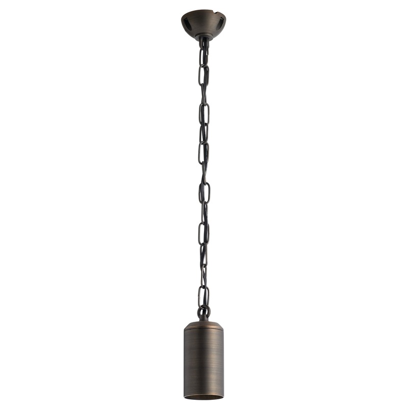 Kichler 15500CBR One Light Hanging Light, Centennial Brass