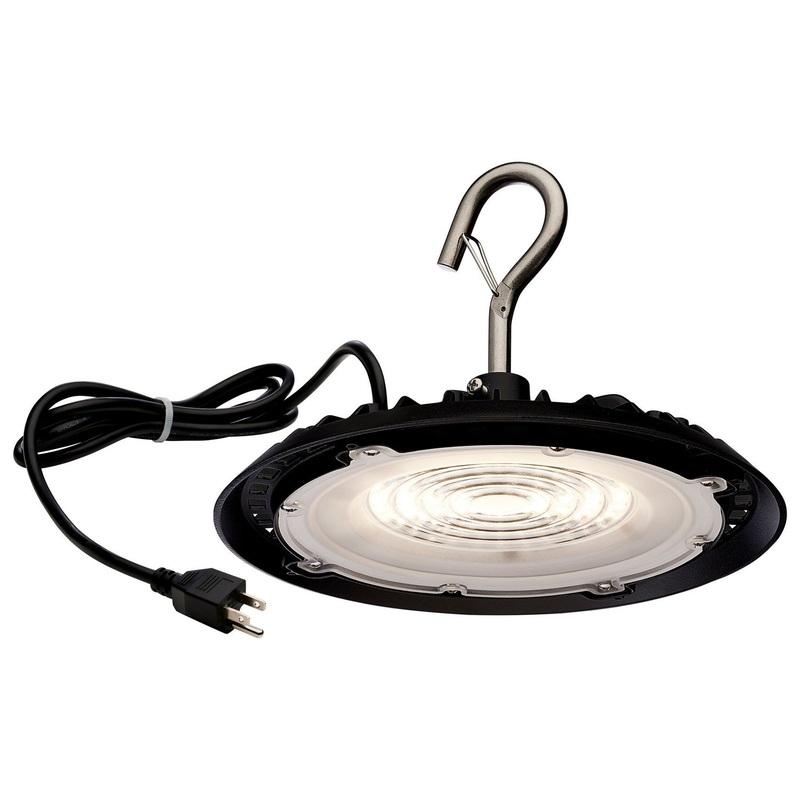 LED UFO w/Plug in Black Finish by Nuvo Lighting