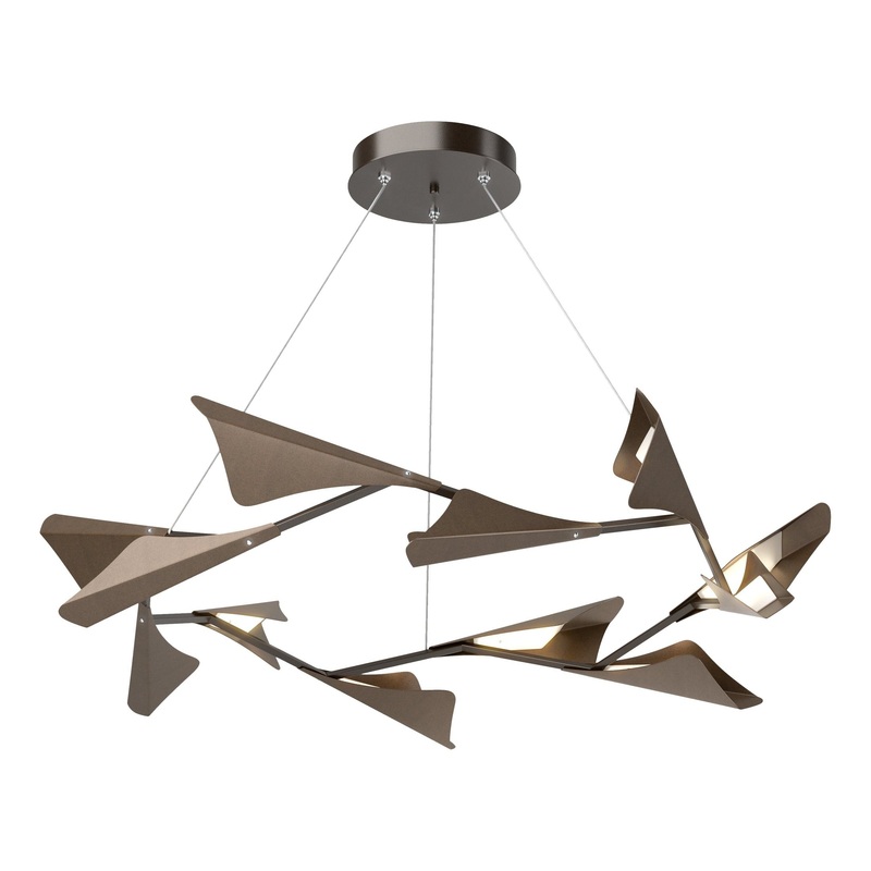Plume 12-Light LED Pendant Oil Rubbed Bronze Bronze