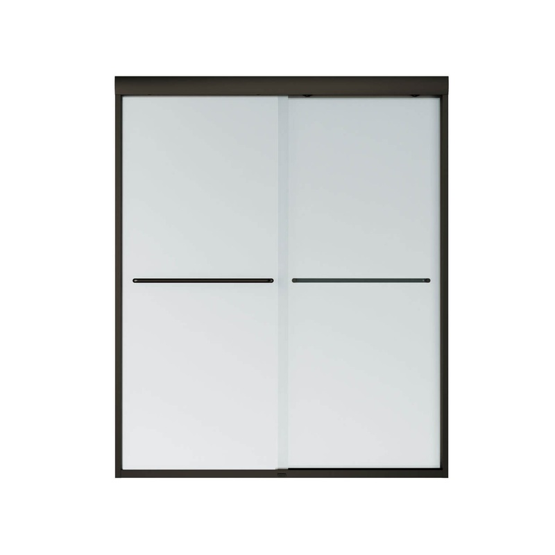 Aura Sliding Shower Door 51-55 x 71 in. 6 mm