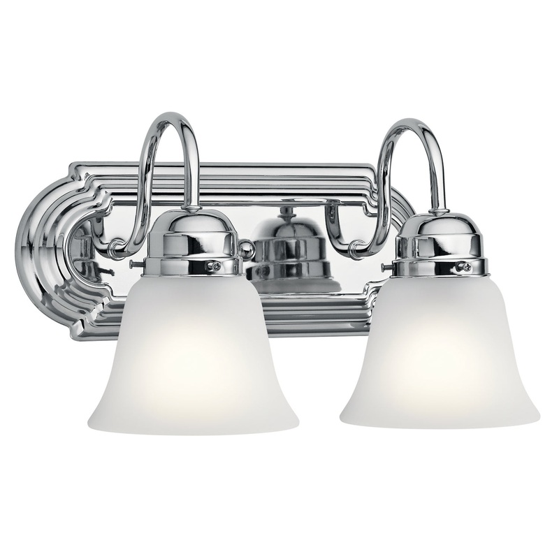Kichler 5336CHS Two Light Bath, Chrome