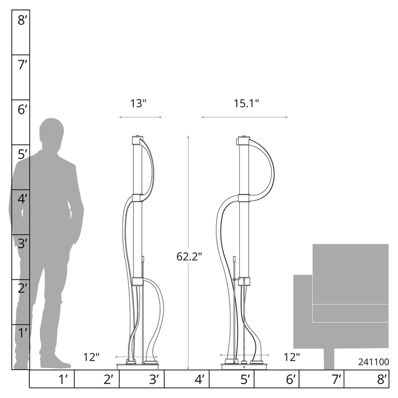 Pulse Floor Lamp Ink