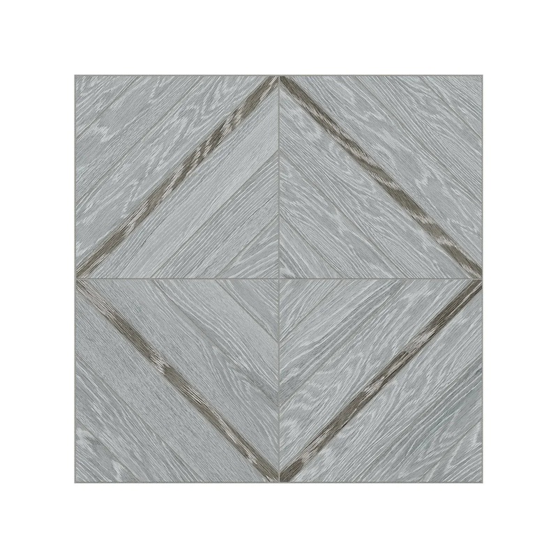 16″ x 16″ Aspen Ash Marquetry Matte Porcelain Mosaics. 1 Sheet = 1.69 Sq. Ft.