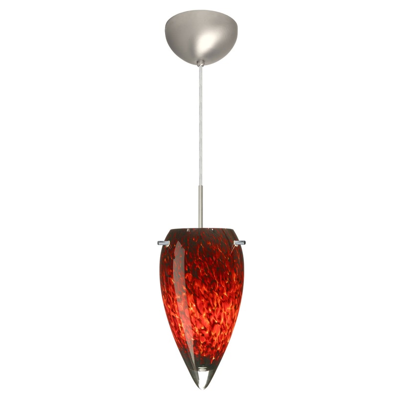 Besa 1JC-412541-SN Juli One Light Pendant Satin Nickel (Discontinued)