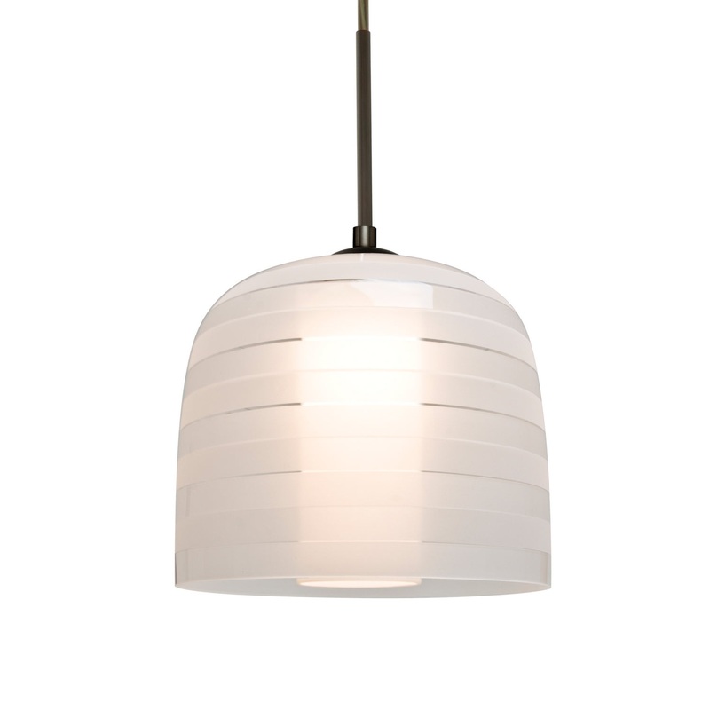 Besa J-MITZI7FR-BR Mitzi 7 One Light Pendant Bronze