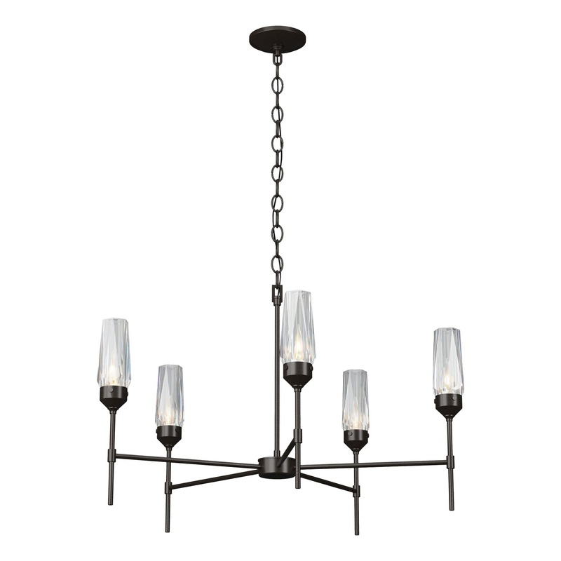 Luma 5-Arm Chandelier Oil Rubbed Bronze