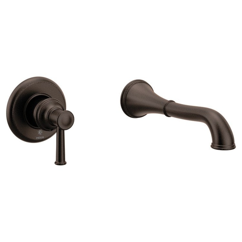 Tub Filler Trim Belfield 1 Lever Oil Rubbed Bronze ADA Wall Mount 8 Gallons per Minute