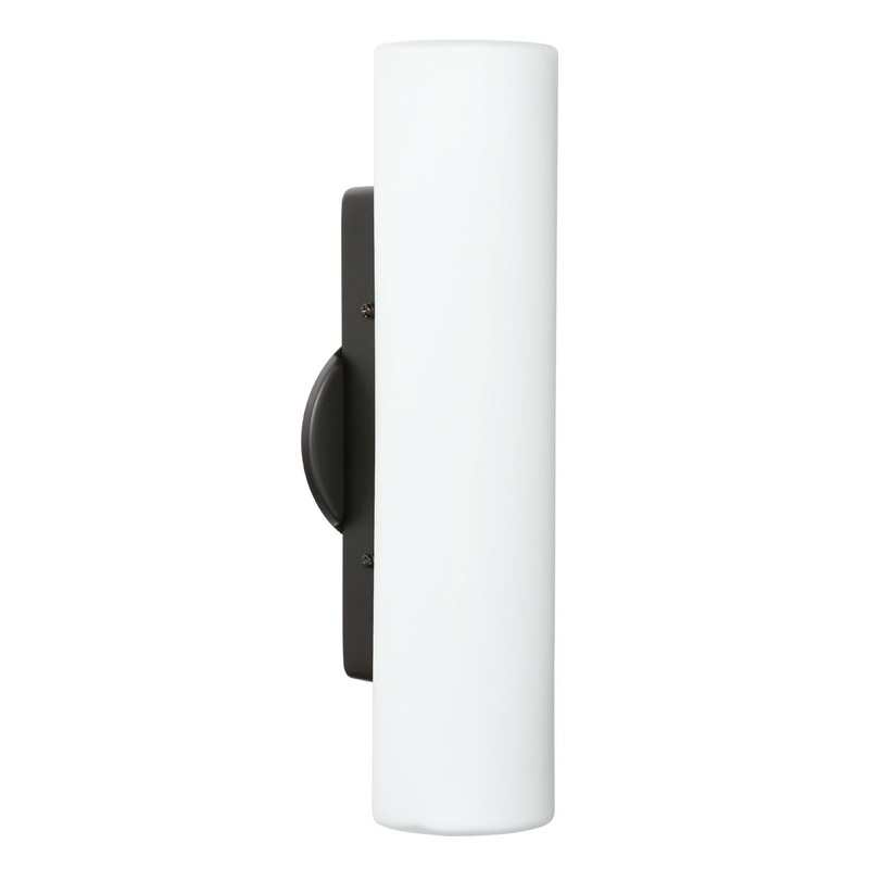 Two Light Wall Sconce from the Baaz Collection in Bronze Finish by Besa